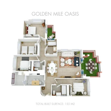 Vacation L Golden Mile Oasis L Family Friendly L Next To The And Puente L 24-7 Security Appartamento
